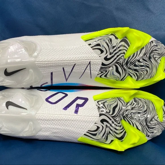 Nike Vapor Edge Pro 360 Football Cleat White Volt OBJ (DR5398-100) Size 13 NEW